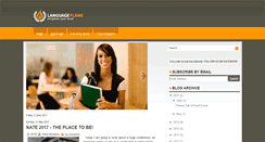 Desktop Screenshot of languageflame.com